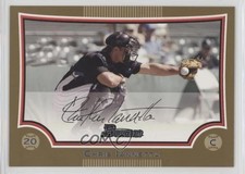 2009 Bowman Gold Chris Iannetta #102 jm6