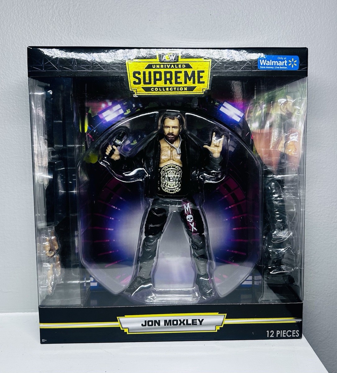 AEW Unrivaled Supreme Collection Jon Moxley Action Figure Walmart