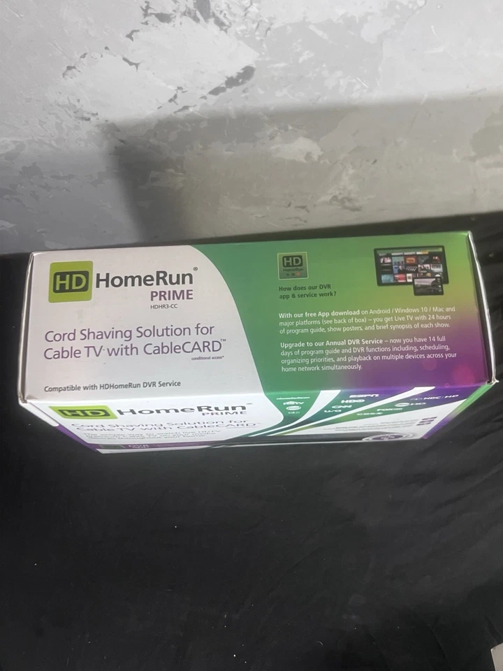 SiliconDust HD HomeRun Prime HDHR3-CC US CableCard Network Cable TV Tuner w/ Box - Image 2 of 4