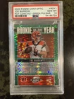 2020 Contenders Optic Joe Burrow Green Pulsar ROY RC Rookie AUTO /27