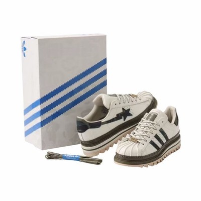 KJ1473 CLOT A BATHING APE adidas Originals Superstar by Edison Chen Size 14 New