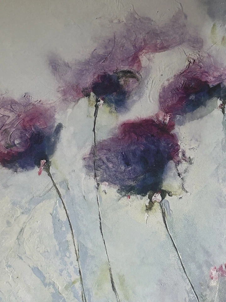 Emilija Pasagic Edición Limitada Lienzo Embellecido titulado "Grace & Beauty I" Certificado de Autenticidad Foto 2 de 4