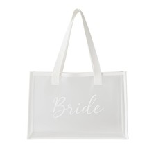 Clear Bride Tote Bag Bachelorette Party Decorations, Bride To Be Purse Acces...