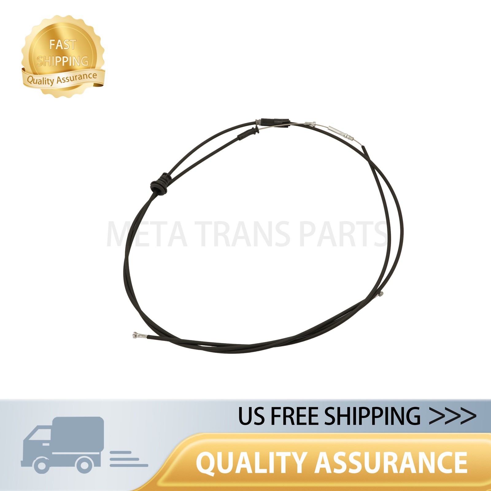 For Bentley Continental GT GTC Flying Spur 3W0823531 Front Hood Unlock Cable US