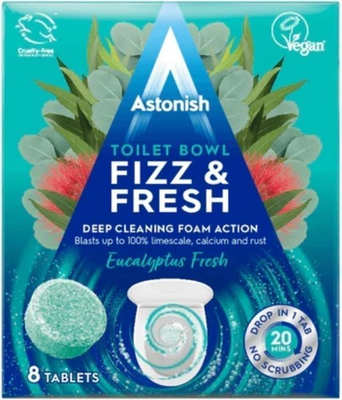 #ad #ad Astonish Foaming Eucalyptus Fresh Fizz amp; Fresh Bathroom Toilet Bowl Cleaner ... $19.99