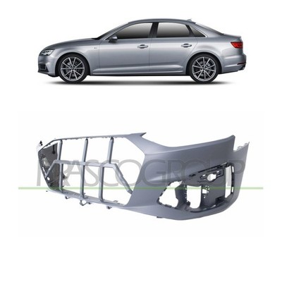 Stoßstange vorne grundiert für Audi A4 (B9) S-Line Facelift ab Baujahr 04/2020