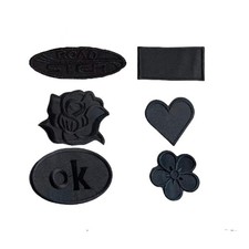 6 PCS Self-Adhesive Down Jacket Repair Patches for Jeans Clothing Bags