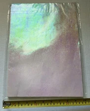 Wrapping Paper Metallic iridescent Foil Paper Gift Wrap 12 Folded Sheets 27"x20"