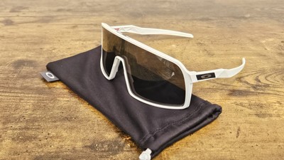 Oakley Polished White Sutro Black Prizm Sunglasses 09406-2237
