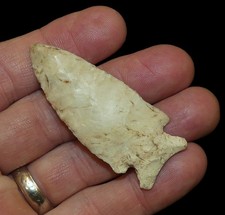 NEUBERGER ILLINOIS AUTHENTIC INDIAN ARROWHEAD ARTIFACT COLLECTIBLE RELIC