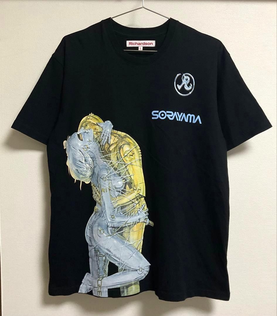 Richardson x Sorayama Collab T-shirt USA Made L Size Rare