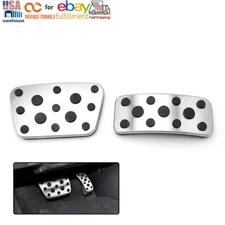 2x For Lexus IS250 RX450H Toyota RAV4 Corolla Footrest Gas Brake  Pedal Cover