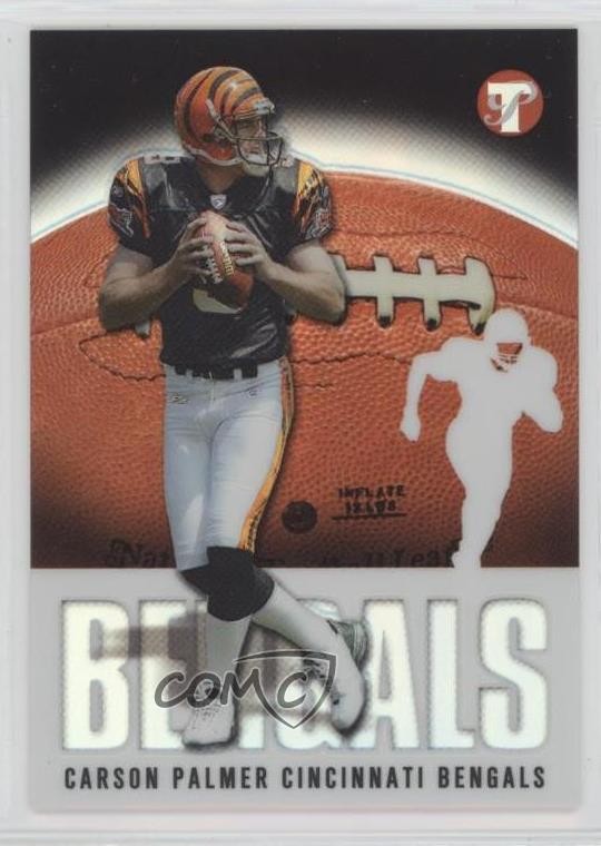 2003 Topps Pristine Refractor 961/1449 Carson Palmer #75 1j2