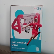 Kids Inflatable Goal Include 1 Football-3+Ages
