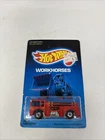 Vintage 1986 Hot Wheels Workhorses Fire Eater Red #9640