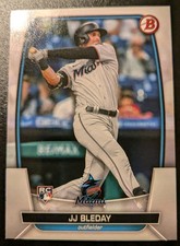 2023 Bowman Baseball JJ Bleday Rookie #33 Miami Marlins