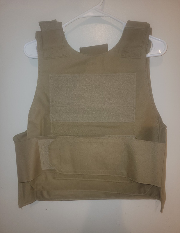 Airsoft Cosplay Tactical Plate Carrier Style Vest, Size Small