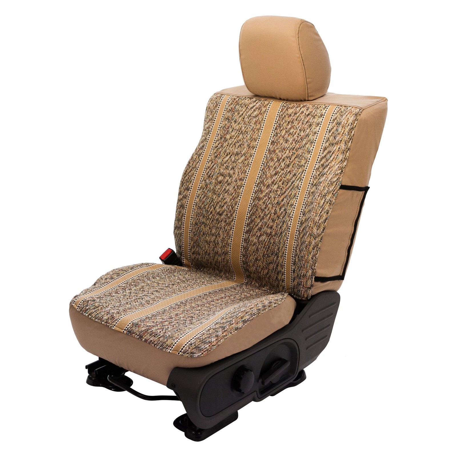 Saddleman 028537-09 Saddle Blanket 1st Row Tan Custom Seat Covers