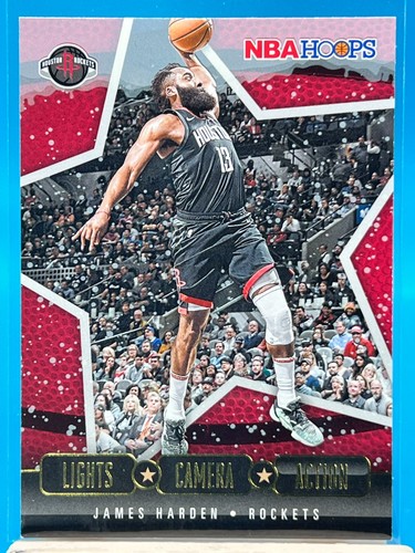 2020-21 Panini NBA Hoops - Lights Camera Action James Harden #21