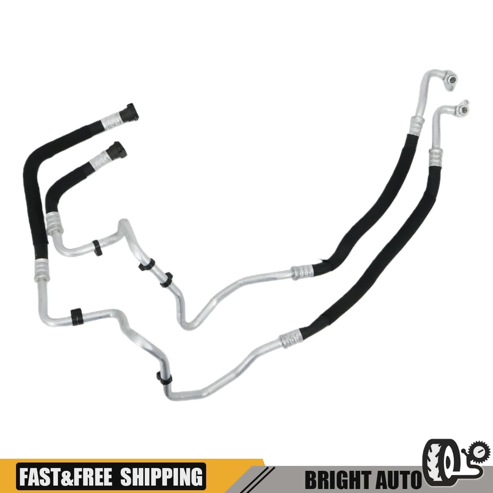 Engine Oil Cooler Hose Kit Fit BMW 535i 535i xDrive 2009-2013 740i 740Li 2011-15