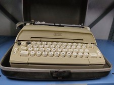Vintage Sears Typewriter Electric 10 Beige w/ Hardcase thumbnail