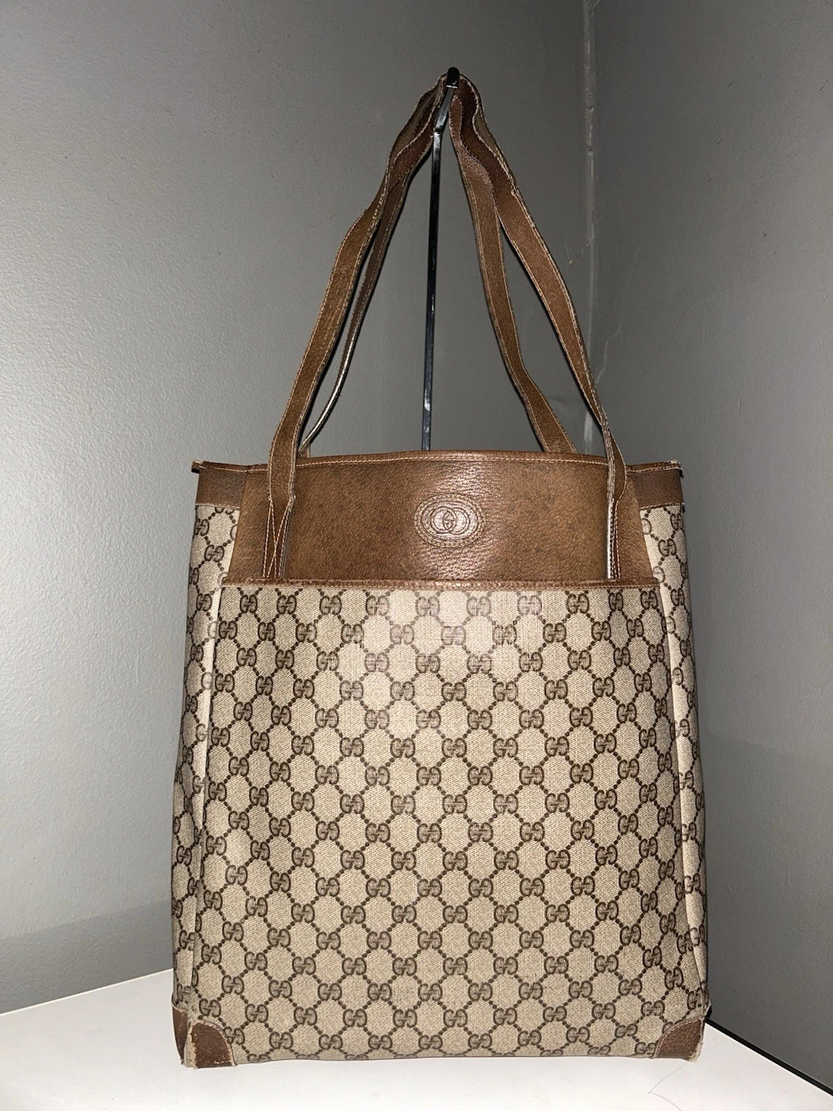 Sac fourre tout vintage Gucci GG Supreme (pièce projet)