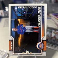 2026 TOPPS CELEBRATION FRANCISCO LINDOR SSP CASE HIT DUGOUT PEEKS NEW YORK METS