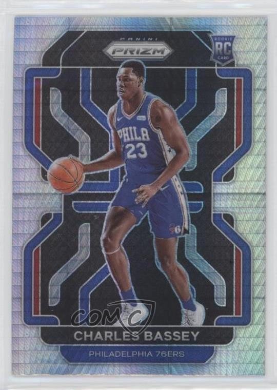 2021-22 Panini Prizm Hyper Prizm Charles Bassey #304 Rookie RC 0d07