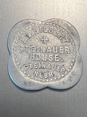 ''J.H. HILBERT / STEINAUER HOUSE'' (circa 1905 hotel) STEINAUER, NEBRASKA