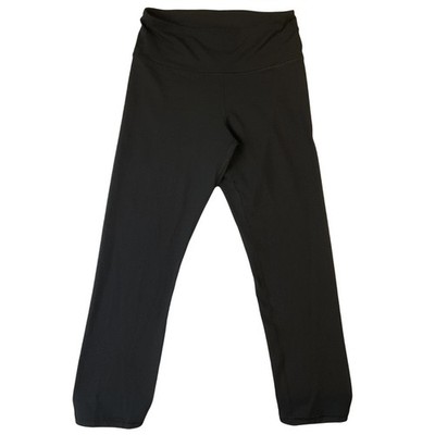 Old Navy Active Girls Activewear Pants L TALL Black Legging Elevate 25  Inseam