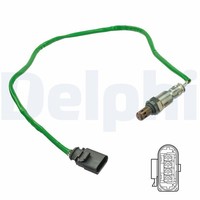 Nach Katalysator Delphi ES21206-12B1 Lambdasonde FüR Audi,Seat,Skoda,Vw