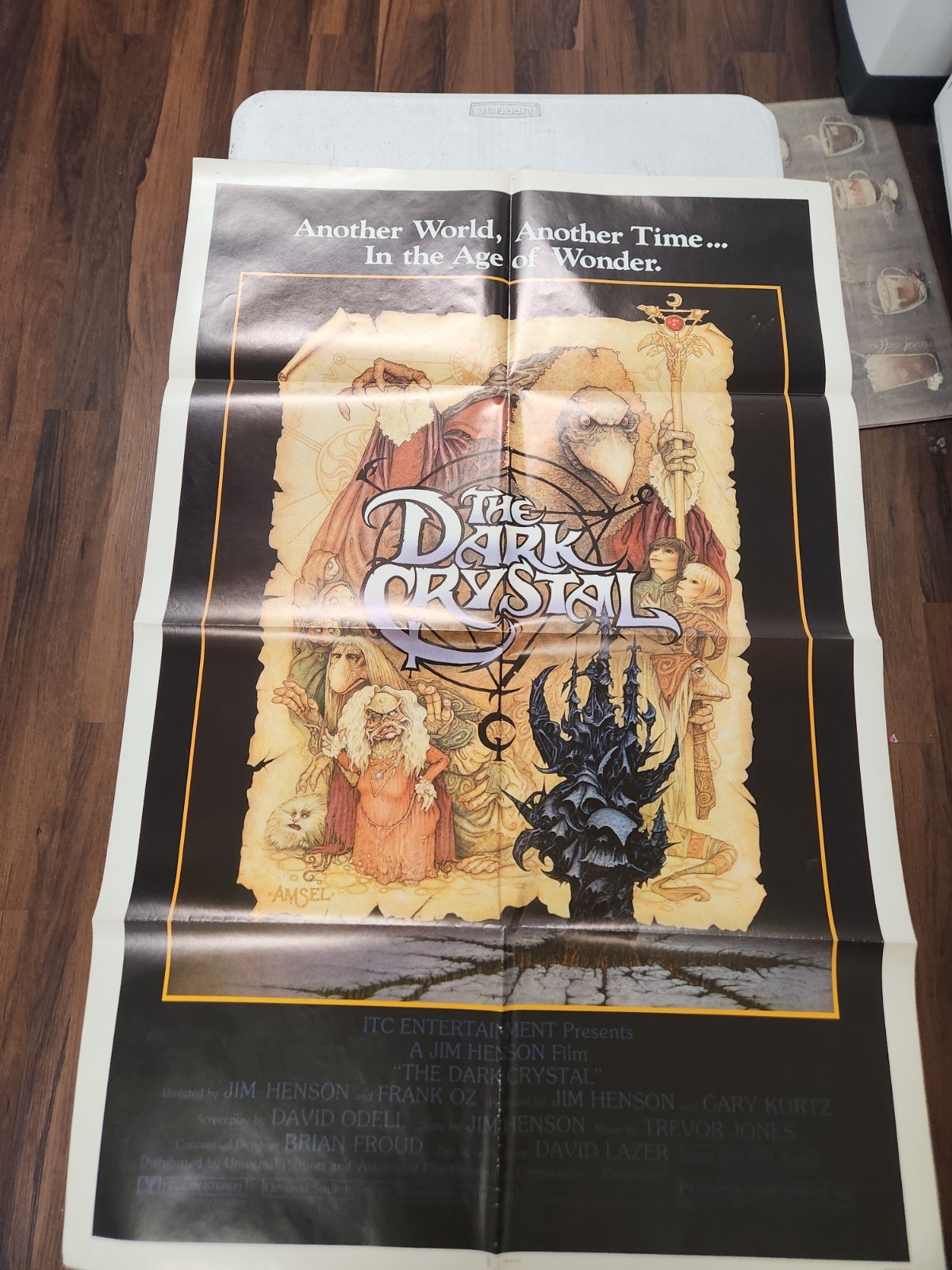 THE DARK CRYSTAL Jim Henson One Sheet Movie Poster Authentic Original