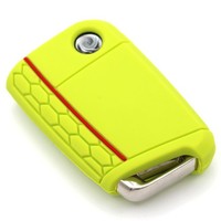 SchlüSselhüLle VB Limegreen Silikonschutz AutoschlüSsel Cover Fernbedienung