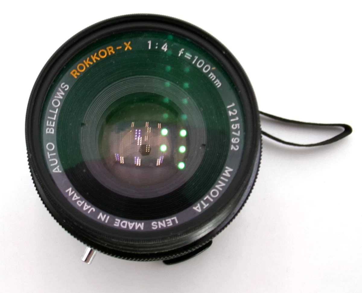 Minolta f/4 Camera Lenses 100mm Focal for sale - eBay