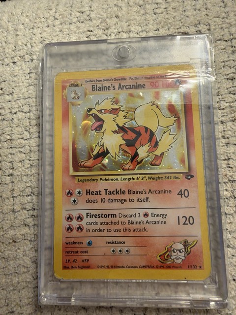 Blaine's Arcanine (Gym Challenge)