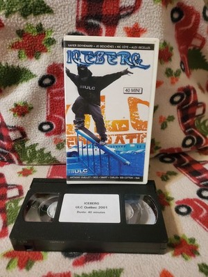 ULC Skateboards - ICEBERG 2001 RARE VHS Skateboarding Canada