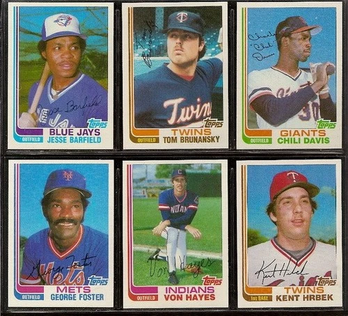 Kent Hrbek Twins #44T 1982 Topps Traded