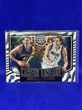 2020-21 Panini Illusions Basketball Career Lineage Dirk Nowitzki Mavericks #12