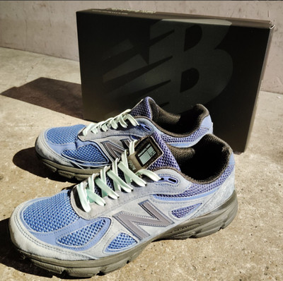 New Balance 990v4 JFG 1998 Keisha Blue Running Shoes 2023 Size 9