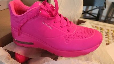 Sketcher's millionaire elevate air pink women's size 11 sneakers