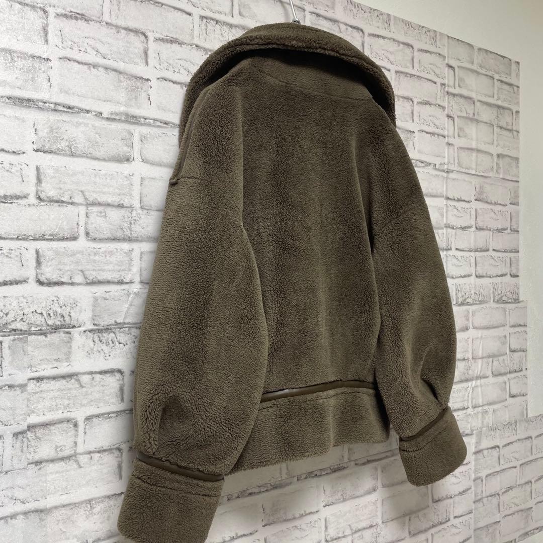 Excellent condition SNIDEL bomber jacket boa jack… - image 9