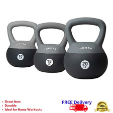 Soft Kettlebell Set 10 15 20 LB Weights Home Gym Strength Training New