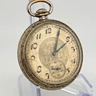 Antique Elgin Pocket Watch Openface Silveroid Case 1925 Grade 291 7j 16s