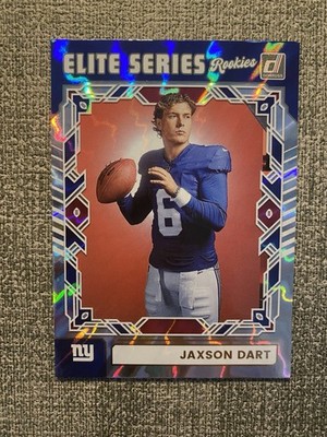 2025 Panini Donruss - Jaxson Dart Elite Series Rookies #ESR-JDT Giants RC NFL