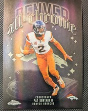 2025 Topps Chrome Football Pat Surtain II All-Chrome #ACT-18 Broncos