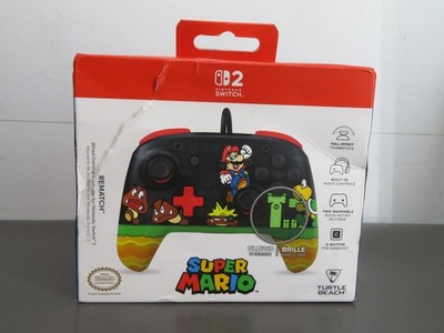 OPEN BOX- TURTLE BEACH NINTENDO SWITCH SUPER MARIO WIRELESS CONTROLLER
