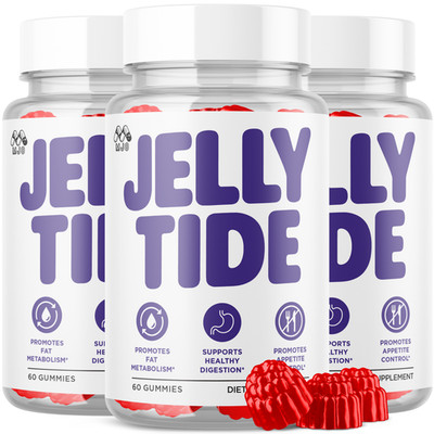 (3 Pack) JellyTide ACV Keto Gummys Vitamin Max Supplement Jelly Tide 180 Gummies