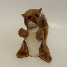 Ty Beanie Baby Nuts The Squirrel 1996 Retired Vintage 90's Tag Errors
