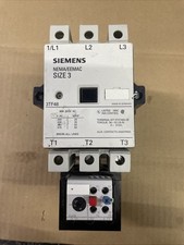 SIEMENS CONTACTOR SIZE 3 3TF48 SIZE 3 SEE PICS