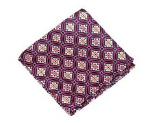Lord R Colton Masterworks Pocket Square Salvador Onyx Pink Silk - 75 Retail New